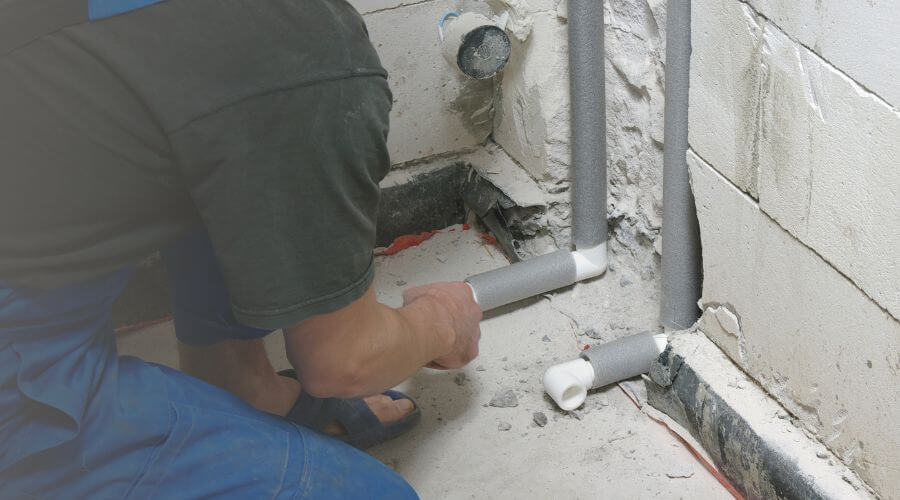 Expert burst pipe repair services in Presho, SD
